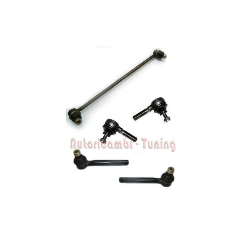 Kit Tiranteria Testine + Tirante Sterzo per FIAT 500 F L R e FIAT 126