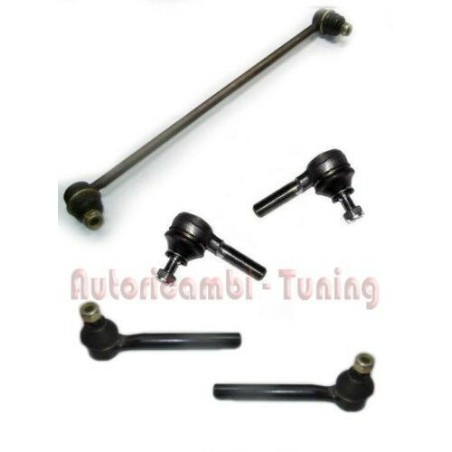 Kit Tiranteria Testine + Tirante Sterzo per FIAT 500 F L R e FIAT 126