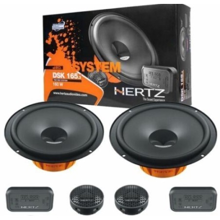 Hertz DSK 165.3 Kit 4 Casse Altoparlanti Anteriori per Fiat Punto Evo dal 2008 in poi