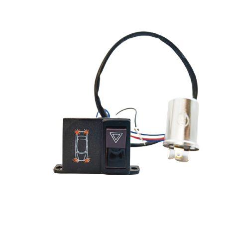 Kit Luci di Emergenza 4 Frecce con Intermittenza Fiat 500 F L R G Auto Epoca