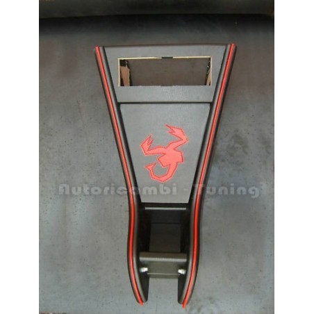 Plancia Porta Radio Tunnel Stereo con Logo Abarth per FIAT 500 F L R